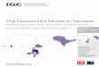 The Demand for Money in Tanzania -  · PDF fileDirected and Organised by The Demand for Money in Tanzania ... The components of M2 respond to ... market economies and their