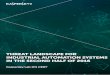 THREAT LANDSCAPE FOR INDUSTRIAL AUTOMATION SYSTEMS · PDF fileThreat Landscape for Industrial Automation Systems ... tolerance of the functions performed at medium ... Threat Landscape
