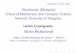Ulaanbaatar (Mongolia) School of Mathematic and …michel.waldschmidt/articles/pdf/...September 14-20, 2015 Ulaanbaatar (Mongolia) School of Mathematic and Computer Science, National