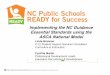 Guidance Essential Standards - NCEES - NCEES Wikincees.ncdpi.wikispaces.net/file/view/School Counselors Evaluation... · Implementing the NC Guidance Essential Standards using the