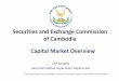 Securities and Exchange Commission of Cambodia … Market Overview Securities and Exchange Commission of Cambodia KEP Samphy Securities Market Supervision Department *Any views express