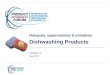 Hotspots, opportunities & initiatives Dishwashing Products Products v1.pdf · Hotspots – Dishwashing Products Electricity used in the home to power dishwashing machines is a key