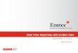 Real Time Reporting with Golden Gate - Emtec Inc · PDF fileReal Time Reporting with Golden Gate September 4th, 2014 ... Golden Gate with OBIA Analytics ... OBIA 11.1.1.8.1 Nightly
