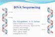 DNA Sequencing - Assiut University sequencing.pdfThe Sanger DNA sequencing method - Uses dideoxy nucleotides to terminate DNA synthesis. - DNA synthesis reactions in four separate