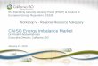 Workshop V - Regional Resource Adequacy V - Regional Resource Adequacy CAISO Energy Imbalance Market Dr. Khaled Abdul-Rahman ... please contact: Khaled Abdul-Rahman …