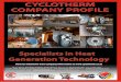 CYCLOTHERM COMPANY PROFILE - South  · PDF fileCYCLOTHERM COMPANY PROFILE ... Cy 10therm boiler installations ... Countries in the SADC region and the rest of Africa are addressed