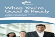 When You’re Good & Ready - National Minority Supplier ... You’re Good & Ready ... Supplier Development Council is a nonprofit organization that links ... Caterpillar Inc. Catholic