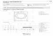EN DAILY REFERENCE GUIDE - Whirlpool EMEAdocs.whirlpool.eu/_doc/400011038603EN.pdfDAILY REFERENCE GUIDE CONTROL PANEL 1. Worktop 2. ... • Download the app from your App Store and