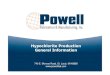 Hypochlorite Production General Informationclorosur.org/seminar2016/presentation/17/08-Powell.pdf ·  · 2016-11-21Hypochlorite Production General Information. Cinderella. Powell