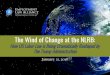 The Wind of Change at the NLRB -  · PDF fileJanuary 31, 2018 The Wind of Change at the NLRB: How US Labor Law is Being Dramatically Reshaped by The Trump Administration