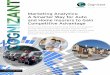 Marketing Analytics: A Smarter Way for Auto and Home ... · PDF fileMarketing Analytics: A Smarter Way for Auto and Home Insurers to Gain Competitive Advantage. ... Premiums vs. Marketing