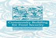 Community Building for Food Security - · PDF fileCommunity Building for Food Security A Workshop ... Asset-based Community Building/Asset-based Community Development Theory ... D.,