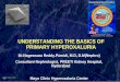 UNDERSTANDING THE BASICS OF PRIMARY · PDF fileUNDERSTANDING THE BASICS OF PRIMARY HYPEROXALURIA Dr.Nageswara Reddy.Pamidi, M.D, D.M(Nephro) Consultant Nephrologist, PREETI Kidney