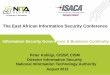 The East African Information Security Conference _and B… · Peter Kahiigi, CISSP, CISM Director Information Security National Information Technology Authority. Information Security