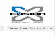 34mm Fork Set Up Guide-00 - X Fusion · PDF filestep make know install 34mm stanchion tube fork sure that the fork is installed correctly. if do not how to professionally install your