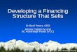 Developing a Financing St t Th t S llStructure That Sells a Financing St t Th t S llStructure That Sells ... id ti h j tli dth hindustries have just ... Raising Capital Seminar - Structure