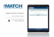 Registering for the Match - The Match, National Resident ... · PDF fileRegistering for the Match Main Residency Match Users: Main Residency Match Applicants . 2- 12 ... USMLE or COMLEX