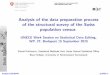 Analysis of the data preparation process of the structural ... Department of Home Affairs FDHA Federal Statistical Office FSO Title of presentation Subtitle (not in bold) Analysis