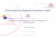 China Aviation Oil (Singapore) Corporation Limitedmedia.corporate-ir.net/.../16/164043/SIASInformalDialogue12Jan06.pdf · SIAS Informal Dialogue on China Aviation Oil ... On 9 June