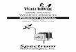 2000 Series Weather Stations - Spectrum · PDF filestation through the AUX port. 3. Short-Range Modem Pair ... One notable feature of the WatchDog 2000-Series weather stations is that