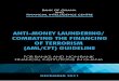 BANK OF GHANA - bog.gov.gh LAUNDERING... · bank of ghana and financial intelligence centre anti-money laundering/ combating the financing of terrorism (aml/cft) guideline for banks