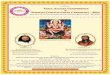 vasmp.orgvasmp.org/News-updates/Veda-Agama-Samskrutha-Maha-Patashala... · Sakata Nishkala Shadadwanyasam By SRI SASISEKARA Chief Priest, Sri Temple, Hills. In The Title of Siva Prathishla