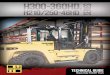 Technical Guide - Hyster SPECIFICATIONS CERTIFICATION: These Hyster ® lift trucks meet design specifications of Part II ANSI B56.1-1969, as required by OSHA Section 1910.178(a)(2)