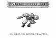· EX-BLOOD BOWL PLAYER - Chinese Shao-Lin Center of ... · PDF fileWarhammer Quest game with the Ex-Blood Bowl Player. ... from the Warhammer Quest game are based on there being four