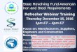 Refresher Webinar Training - United States … Revolving Fund American Iron and Steel Requirements Refresher Webinar Training Thursday December 15, 2016 1pm ET –4pm ET Focus on: