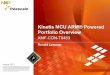 Freescale PowerPoint Templatecache.freescale.com/files/training/doc/dwf/DWF13_AMF_CON_T0483.pdf · TM 4 e Integration Kinetis L Series Ultra-low power/cost ARM Cortex-M0+ MCU families