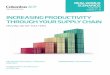 INCREASING PRODUCTIVITY THROUGH YOUR SUPPLY · PDF fileResouRce efficiency and cost contRol HaRnessing tecHnology Potential emPoweRing youR PeoPle INCREASING PRODUCTIVITY THROUGH YOUR