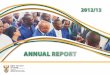 higher education & training Reports/Annual Report 2012 - 2013.pdf · higher education & training. ... ICT Information and ... and fully inclusive post-school system that allows all