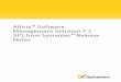 Altiris Software Management Solution 7.1 SP1 ... - … upgrade from 7.1 to 7.1 SP1, open the Symantec Installation Manager, then on the InstalledProducts page click Viewandinstallupdates,