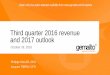 Gemalto Q3 2016 revenue and 2017 outlook … this presentation, ... in Japan to offer issuers digital card ... Gemalto third quarter 2016 revenue and 2017 outlook 28 October 2016 2014-2017