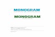 Monogram Brand Guidelines - Home - US Foods · PDF fileMonogram® Brand Guidelines ... Monogram is an extensive line of disposables and cleaning ... logo should appear no smaller than