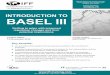 INTRODUCTION TO BASEL III - Extempore Training Introduction to... · INTRODUCTION TO BASEL III Getting to grips with proposed ... specific topics around Basel III for class discussion