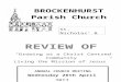 BROCKENHURST Parish Church · Web viewBROCKENHURST Parish Church St. Nicholas’ & St. Saviour’s REVIEW OF 2016 REVIEW “Growing as a Christ Centred Community Living the Mission