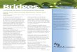 Bridges - WIPP · Bridges: Winter 2015, Issue 15 3 What does environmental health mean? Is it recycling? Does it involve physical activity and making good food choices?