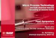Micro Process Technology - Welkom bij NWO · - focussing on lessons learnt ... Chemical Engineering, BASF SE . Outline 1 Micro Process Technology @ BASF history and motivation 2 Lessons