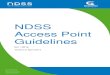 NDSS Access Point Guidelines - Diabetes Australiastatic.diabetesaustralia.com.au/s/fileassets/diabetes-australia/... · the Access Point Guidelines upon completing the application