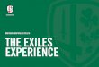 MATchDAY hospiTAliTY 2015/16 The exiles - London Irish · (Choice of Homemade Curry, ... Business cluB we Are DelighTeD ThAT The lonDon irish Business cluB, ... MATchDAY hospiTAliTY