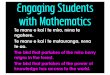 Engaging Students with Mathematics - Wikispaces Students with Mathematics Te manu e kai i te miro, ... •Vedic Maths ... Using the Reremoana School Inquiry model as a vehicle for