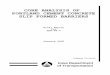 CORE ANALYSIS OF PORTLAND CEMENT CONCRETE SLIP FORMED BARRIERS · Core Analysis of Portland Cement Concrete Slip Formed Barriers Final Report for MLR-98-4 By Robert Steffes Assistant