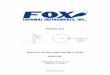 Model 10A Manual - Fox Thermal Instruments · The Model 10A is an advanced Thermal Mass ... NLPM, KG/HR, Output: LBS/H, LBS/M, NMPS, SFPM 4-20mA ... Install unit with sensor probes