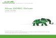 Hive ODBC Driver - Hortonworks · Hive ODBC Driver User Guide ... returns generic error messages for errors that occur during query ... Hortonworks Inc. Page 13 l) In the Async Exec
