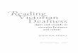 Reading Victorian Deafness - Ohio University Press ... · ILLUSTRATIONS FIGURE 5. 4 “Portia’s Speech on Mercy” in Visible Speech 183 FIGURE 5. 5 Bell’s phonautograph 185 FIGURE