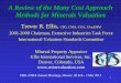 A Review of the Many Cost Approach Methods for Minerals Valuation€¦ ·  · 2016-02-02A Review of the Many Cost Approach Methods for Minerals Valuation Trevor R. Ellis, CPG, CMA,