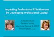 Impacting Professional Effectiveness Washington, D.C ...proposals.learningforward.org/handouts/Washington2015/C11/Learning... · Learning Forward, 2015 ... Peter Senge  