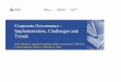 Corporate Governance - Implementation, Challenges and Trends · Corporate Governance - Implementation, Challenges and Trends Felix Horber, Legal & Compliance Risk Assessment, UBS