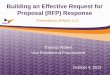Building an Effective Request for Proposal (RFP) Response · Building an Effective Request for Proposal (RFP) ... Title Submitted to and ... time-keeping system and if you conduct